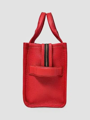 Marc Jacobs Women's The Leather Small Tote Bag - True Red | Thumbnail 5 Marc Jacobs Women's The Leather Small Tote Bag - True Red | Thumbnail 5