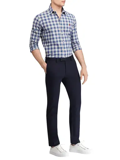Polo Ralph Lauren Men's Stretch Slim-Fit Chino Pants - Navy | Thumbnail 2