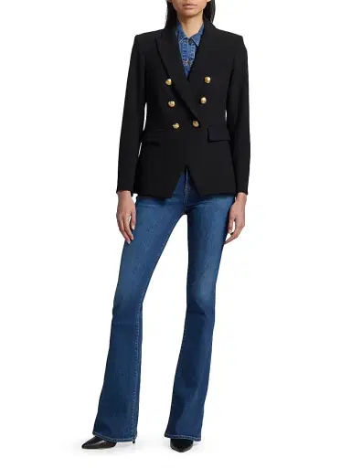 Veronica Beard Women's Miller Dickey Jacket - Black Gold - Size 24 | Thumbnail 2 Veronica Beard Women's Miller Dickey Jacket - Black Gold - Size 24 | Thumbnail 2