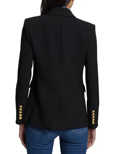 Veronica Beard Women's Miller Dickey Jacket - Black Gold - Size 24 | Thumbnail 5 Veronica Beard Women's Miller Dickey Jacket - Black Gold - Size 24 | Thumbnail 5