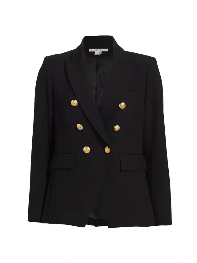 Veronica Beard Women's Miller Dickey Jacket - Black Gold