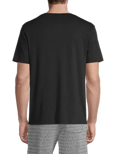 Vince Men's Crewneck Short-Sleeve T-Shirt - Black - Size XXL | Thumbnail 5