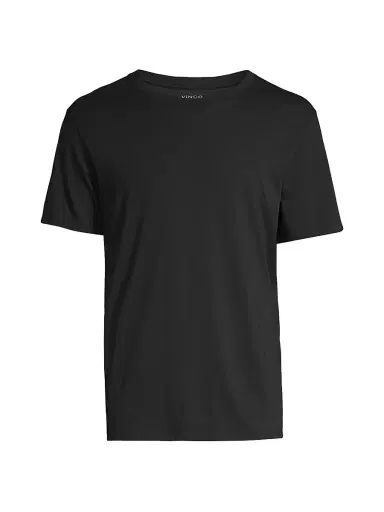 Vince Men's Crewneck Short-Sleeve T-Shirt - Black - Size XXL | Thumbnail 1