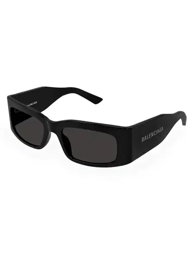 Balenciaga Men's Paper 56MM Rectangular Sunglasses | Thumbnail 2 Balenciaga Men's Paper 56MM Rectangular Sunglasses | Thumbnail 2
