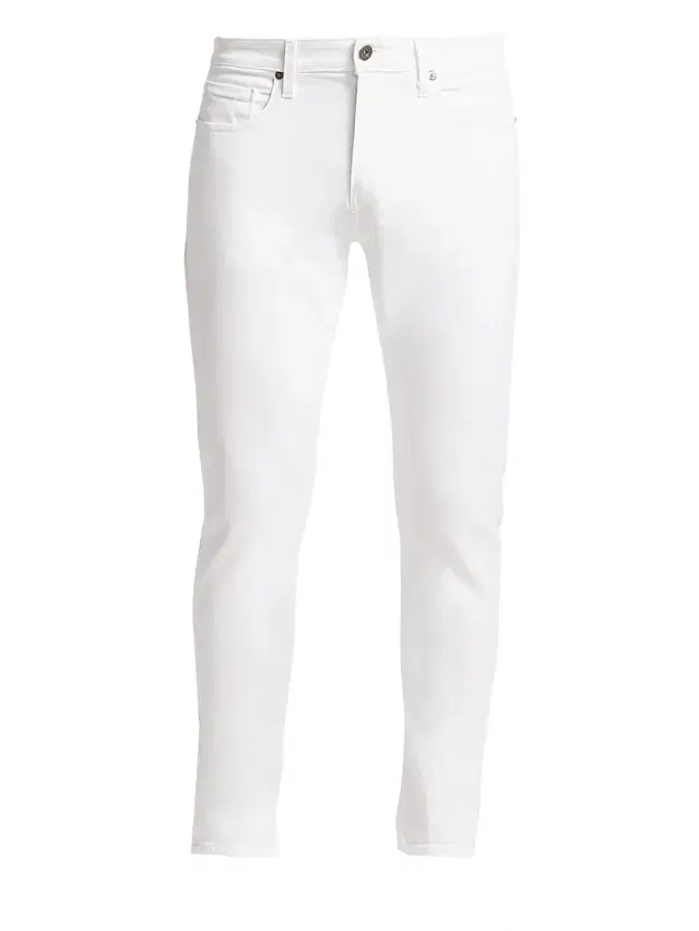 PAIGE Lennox Stretch Slim-Fit Jeans - Ice Cap