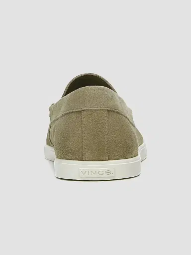 Vince Men's Sonoma Suede Slip-On Shoes - Flint - Size 9.5 | Thumbnail 3