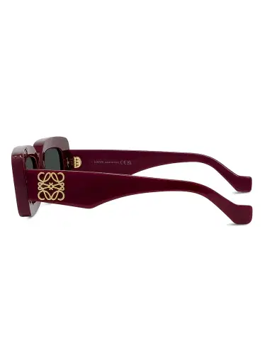 Loewe Women's Chunky Anagram Rectangle Sunglasses | Thumbnail 3