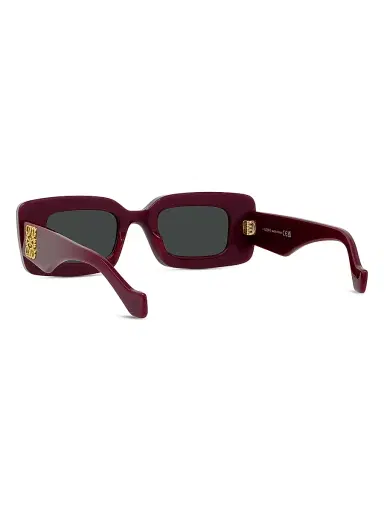 Loewe Women's Chunky Anagram Rectangle Sunglasses | Thumbnail 4