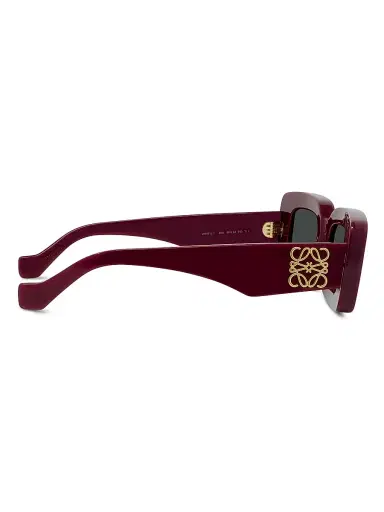 Loewe Women's Chunky Anagram Rectangle Sunglasses | Thumbnail 7