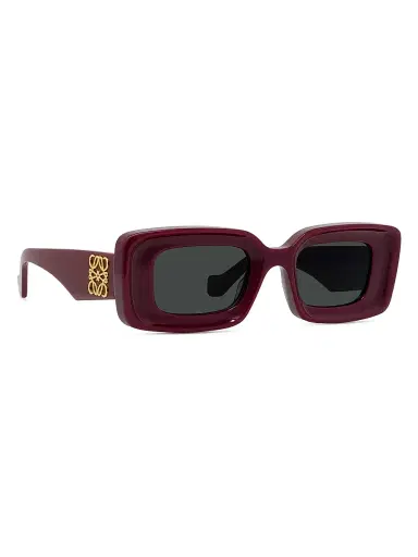 Loewe Women's Chunky Anagram Rectangle Sunglasses | Thumbnail 8