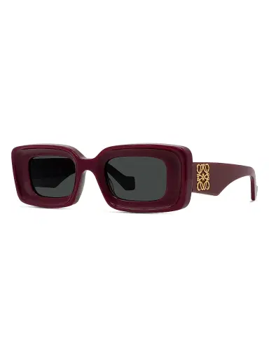 Loewe Women's Chunky Anagram Rectangle Sunglasses | Thumbnail 1