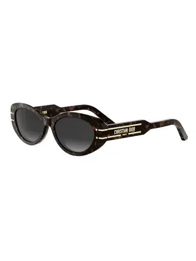 Dior Women's Signature B8U 53MM Butterfly Sunglasses - Dark Havana Gradient Smoke | Thumbnail 1 Dior Women's Signature B8U 53MM Butterfly Sunglasses - Dark Havana Gradient Smoke | Thumbnail 1