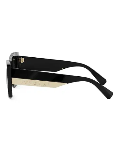 BVLGARI Women's Roma 52MM Butterfly Sunglasses - Grey Black Tan | Thumbnail 3 BVLGARI Women's Roma 52MM Butterfly Sunglasses - Grey Black Tan | Thumbnail 3