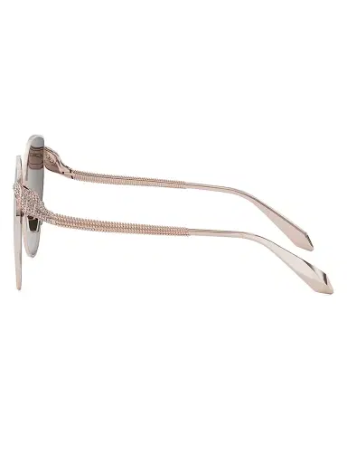 BVLGARI Women's Serpenti 63MM Butterfly Sunglasses - Rose Gold Grey Gradient | Thumbnail 3 BVLGARI Women's Serpenti 63MM Butterfly Sunglasses - Rose Gold Grey Gradient | Thumbnail 3