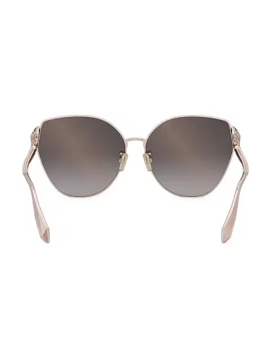 BVLGARI Women's Serpenti 63MM Butterfly Sunglasses - Rose Gold Grey Gradient | Thumbnail 5 BVLGARI Women's Serpenti 63MM Butterfly Sunglasses - Rose Gold Grey Gradient | Thumbnail 5