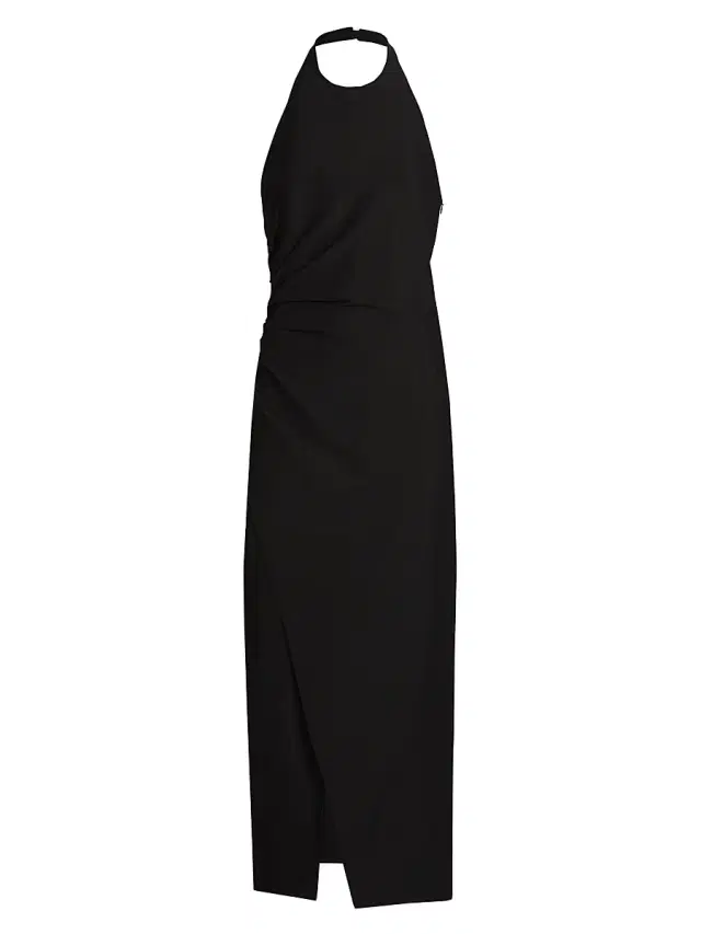 A.L.C. Women's Sylvie Halterneck Midi-Dress - Black