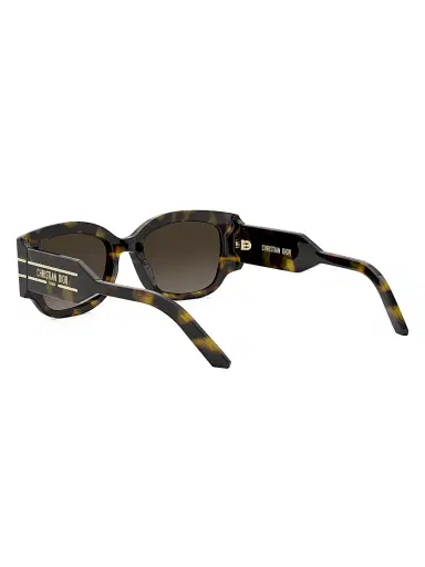 Dior Women's Signature S13I 52MM Rectangular Sunglasses - Tortoise Brown | Thumbnail 4 Dior Women's Signature S13I 52MM Rectangular Sunglasses - Tortoise Brown | Thumbnail 4