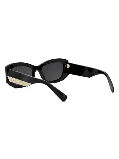 BVLGARI Women's Roma 54MM Geometric Sunglasses - Grey Black Tan | Thumbnail 4 BVLGARI Women's Roma 54MM Geometric Sunglasses - Grey Black Tan | Thumbnail 4