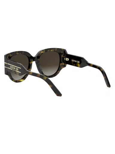 Dior Women's Signature R2I 53MM Butterfly Sunglasses - Tortoise Brown | Thumbnail 4