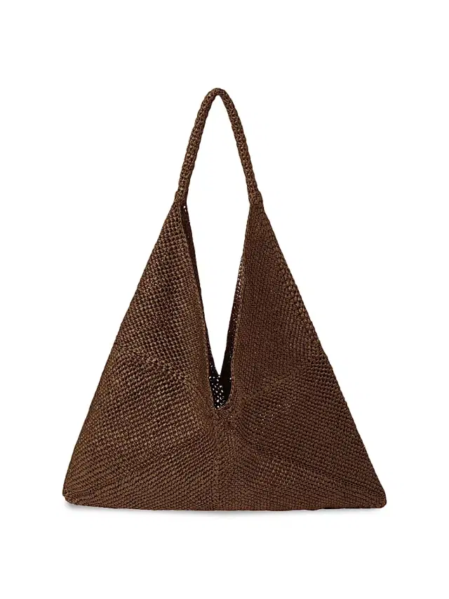 A.L.C. Women's Sid Woven Shoulder Bag - Chocolate