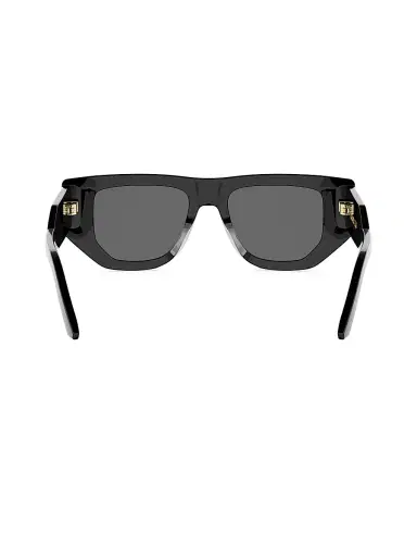 Dior Women's Signature S15I 64MM Cat-Eye Sunglasses - Shiny Black And Smoke | Thumbnail 5