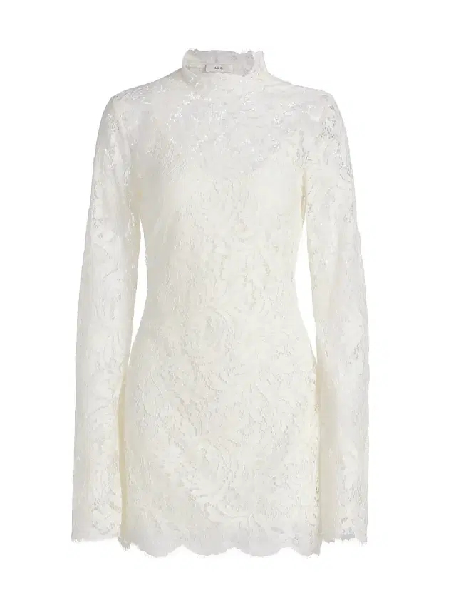 Women's Eden Botanical Lace Minidress - Ecru