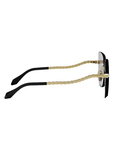 BVLGARI Women's Serpenti Viper 59MM Geometric Sunglasses | Thumbnail 7