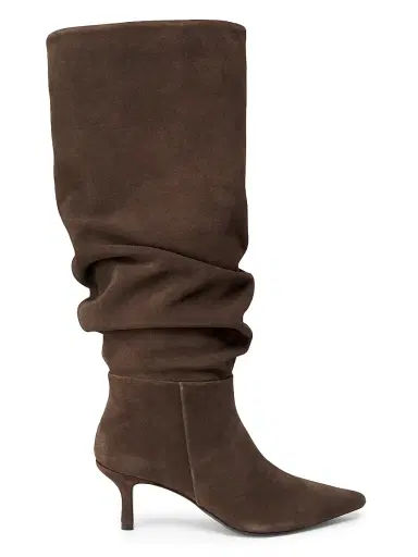 Simkhai Women's Jordi 6MM Suede Slouch Boots - Cacao | Thumbnail 1