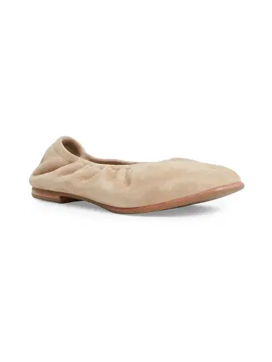 Simkhai Women's Danna Elasticized Suede Ballet Flats - Desert - Size 6 | Thumbnail 2 Simkhai Women's Danna Elasticized Suede Ballet Flats - Desert - Size 6 | Thumbnail 2