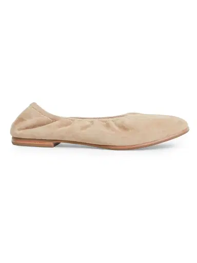 Simkhai Women's Danna Elasticized Suede Ballet Flats - Desert - Size 6 | Thumbnail 1 Simkhai Women's Danna Elasticized Suede Ballet Flats - Desert - Size 6 | Thumbnail 1