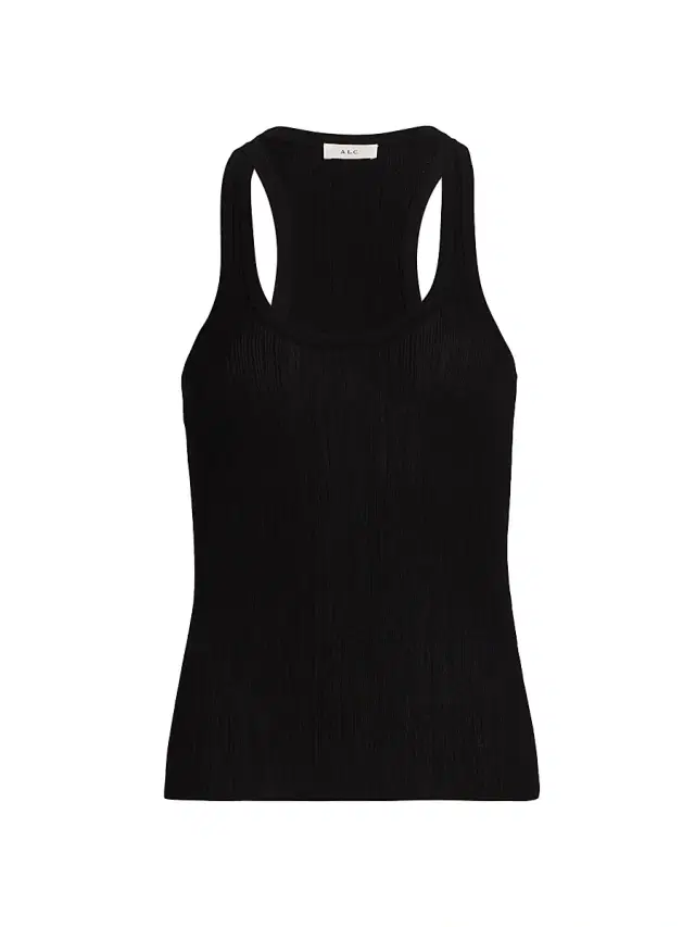A.L.C. Women's Iris Rib-Knit Tank - Black