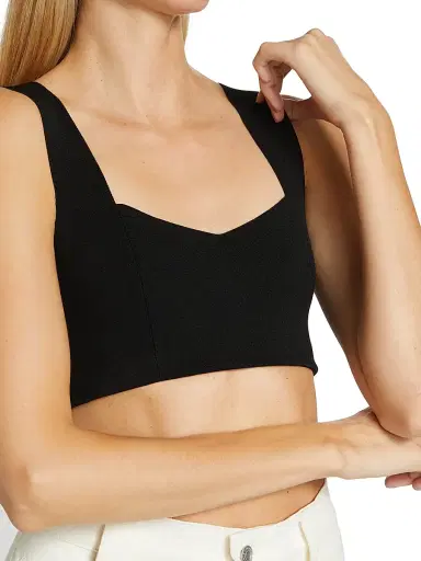 A.L.C. Women's Jordana Compact Knit Bra | Thumbnail 6