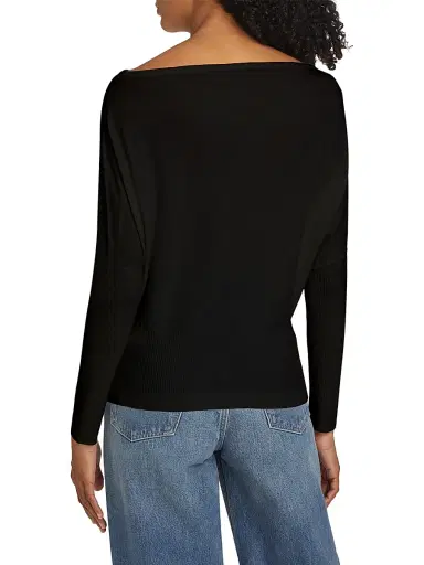 Simkhai Women's Lavina Wool-Blend Off-the-Shoulder Sweater | Thumbnail 5 Simkhai Women's Lavina Wool-Blend Off-the-Shoulder Sweater | Thumbnail 5
