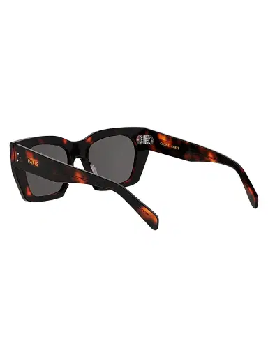 Celine Women's 3 Dots 53MM Tortoiseshell Square Sunglasses | Thumbnail 4