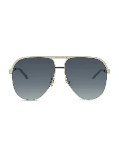 Givenchy Women's G Ride 62MM Aviator Sunglasses - Gold Grey | Thumbnail 2