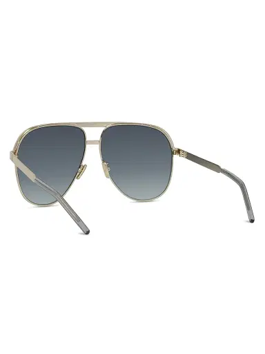 Givenchy Women's G Ride 62MM Aviator Sunglasses - Gold Grey | Thumbnail 4