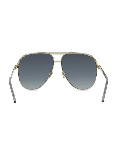Givenchy Women's G Ride 62MM Aviator Sunglasses - Gold Grey | Thumbnail 5
