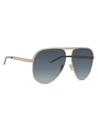 Givenchy Women's G Ride 62MM Aviator Sunglasses - Gold Grey | Thumbnail 8