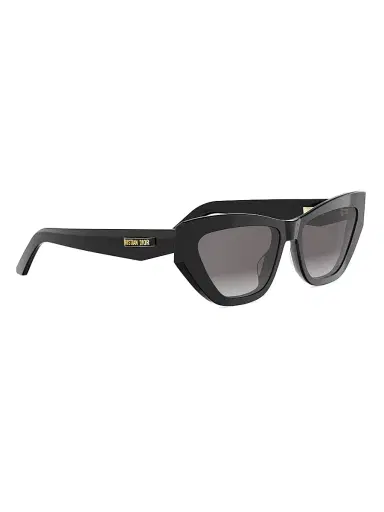 Dior Women's C B6I 56MM Cat-Eye Sunglasses - Shiny Black And Gradient Smoke | Thumbnail 8 Dior Women's C B6I 56MM Cat-Eye Sunglasses - Shiny Black And Gradient Smoke | Thumbnail 8