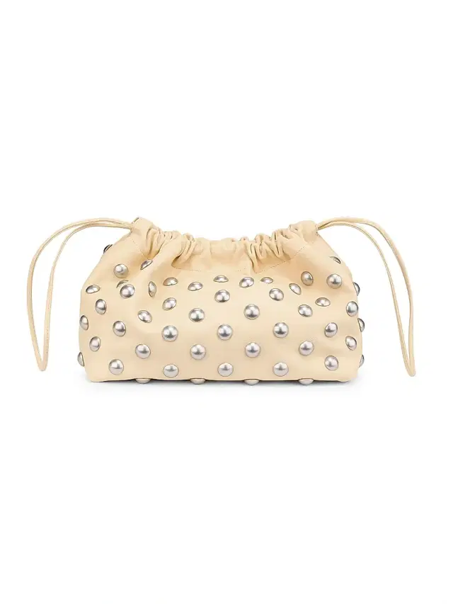 A.L.C. Women's Arlo Studded Leather Shoulder Bag - Butter Nickel
