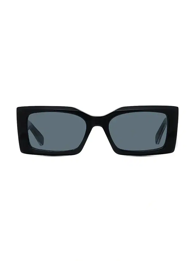 Stella McCartney Women's 2001 54MM Rectangular Sunglasses - Black