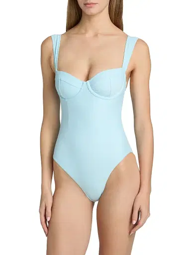 Simkhai Women's Kyle One-Piece Swimsuit | Thumbnail 3