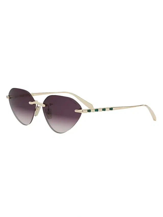 BVLGARI Women's Serpenti 59MM Cat-Eye Sunglasses - Gradient Violet Gold
