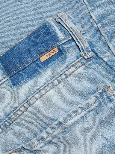 Mother Women's The Half Pipe High-Rise Straight-Leg Ankle Jeans - This Is How I Roll | Thumbnail 7