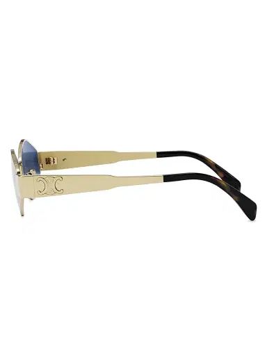 Celine Women's Metal Triomphe 54MM Geometric Sunglasses | Thumbnail 5 Celine Women's Metal Triomphe 54MM Geometric Sunglasses | Thumbnail 5