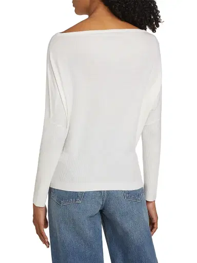 Simkhai Women's Lavina Wool-Blend Off-the-Shoulder Sweater | Thumbnail 5 Simkhai Women's Lavina Wool-Blend Off-the-Shoulder Sweater | Thumbnail 5