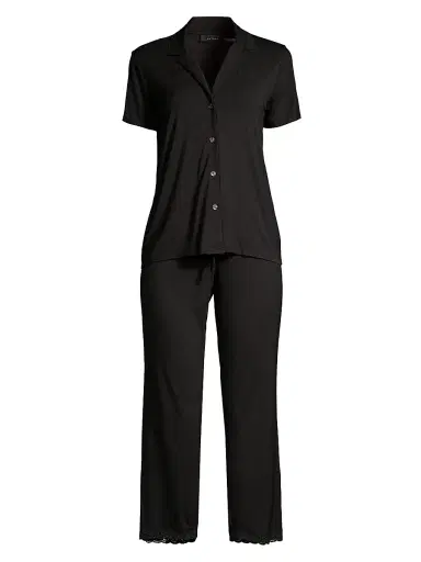 Natori Women's Feathers Essentials Pajama Set | Thumbnail 1 Natori Women's Feathers Essentials Pajama Set | Thumbnail 1