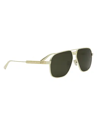 Dior Women's Cannage A3U 58MM Square Sunglasses - Gold Green | Thumbnail 8 Dior Women's Cannage A3U 58MM Square Sunglasses - Gold Green | Thumbnail 8