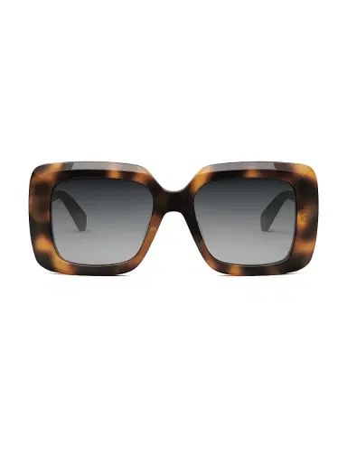 CELINE Women's Bold 54MM Square Sunglasses - Blonde Havana | Thumbnail 2