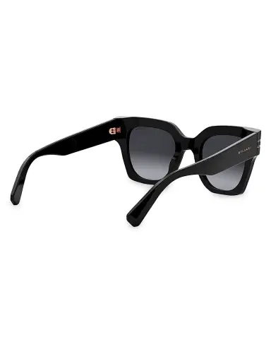 BVLGARI Women's B. ZERO1 49MM Butterfly Sunglasses - Black Grey Gradient | Thumbnail 6